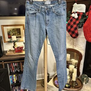 Vintage y2K Levi Strauss Jeans Signature Stretch Low Rise Bootcut Blue Sz 10